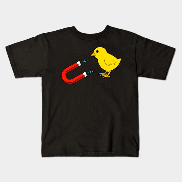 The Chick Magnet Kids T-Shirt by alexwestshop